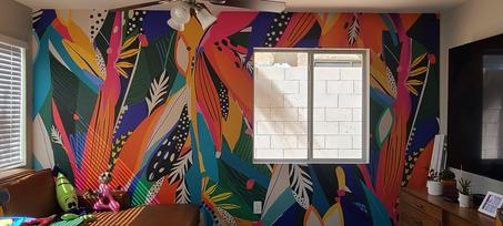 Las Vegas Wallpaper Installation